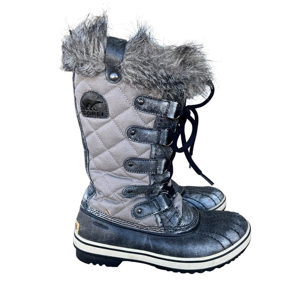 Sorel Tofino Waterproof Winter Snow Boots NL1795-005 Distressed Gray Size 6.5 - Picture 2 of 14